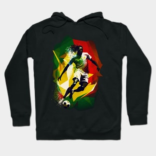 Ghana Soccer Quality Art Design Hoodie